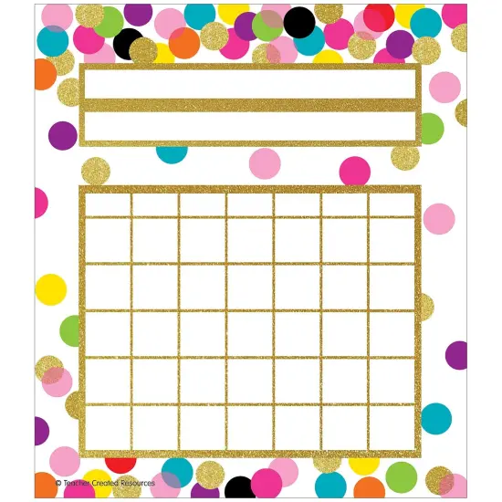 Confetti Incentive Charts, 36 Per Pack, 6 Packs {2}