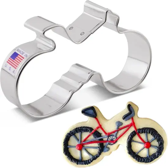 Ann Clark Bicycle Cookie Cutter, 4inch {1}