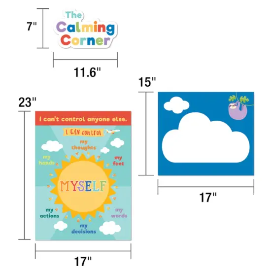 Calming Strategies Chart Set, 7 Pieces {3}