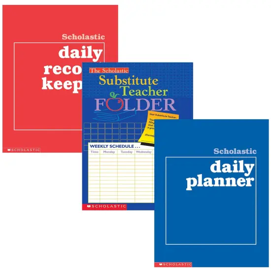 Scholastic Planner & Record Keeper Bundle {1}