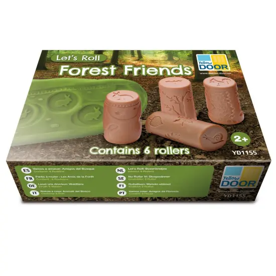 Let's Roll, Forest Friends Rollers, Set of 6 {3}