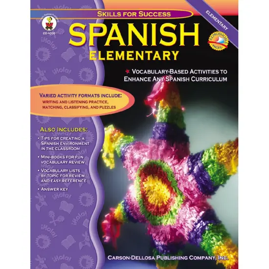 Skills for Success Spanish Resource Book, Grades K-5, Paperback {1}