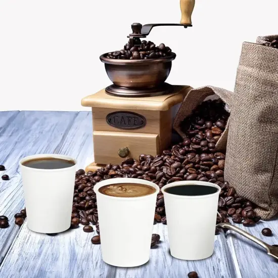 12 oz Paper Disposable Coffee Cups {3}