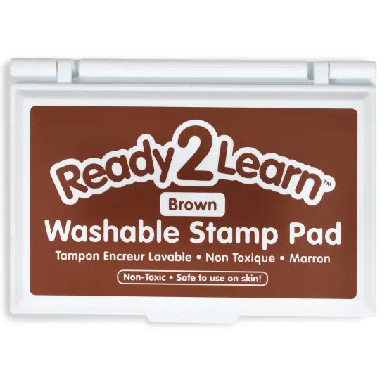 Washable Stamp Pad - Brown - Pack of 6 {2}