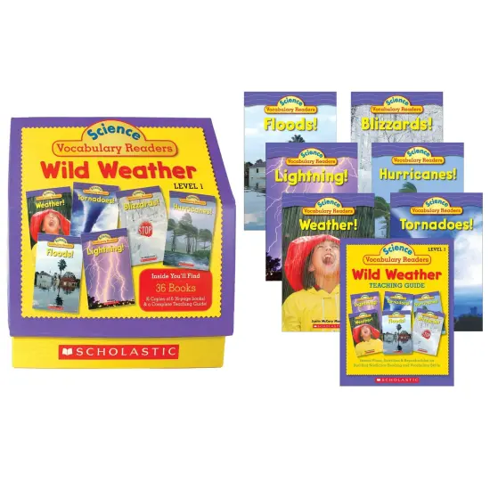 Science Vocabulary Readers Wild Weather {1}