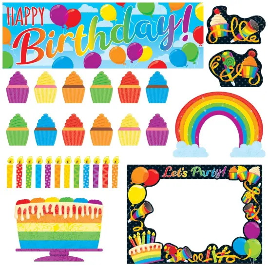 Rainbow Birthday Learning Set {2}