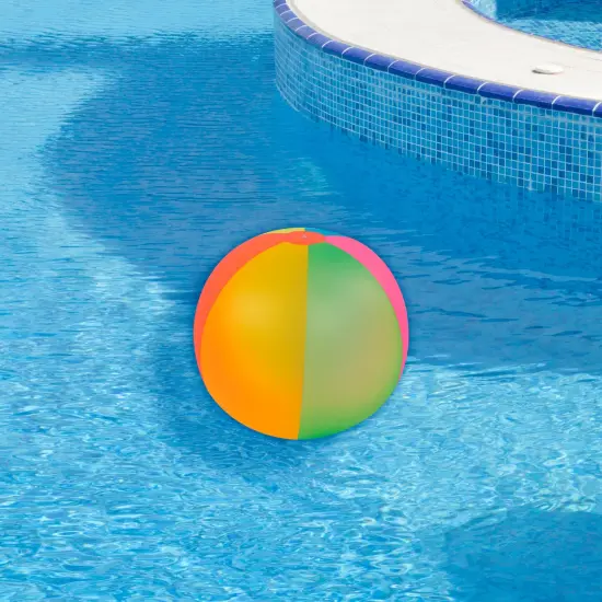 Pool Central Inflatable 6-Panel Jumbo Beach Ball - 39" - Multicolor {3}