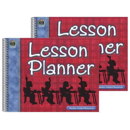 Lesson Plan Book, 112 Pages, Pack of 2 {1}