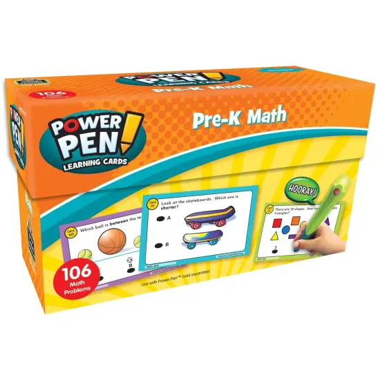 Power Pen&reg; Learning Cards: Math, Grade PK {1}