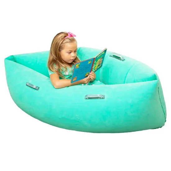 Comfy Hugging Peapod Sensory Pod, 48", Ages 3-6 Up to 4 Feet Tall, Green {2}