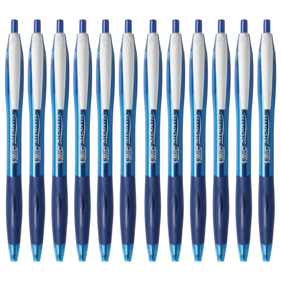 Glide&trade; Retractable Ball Pen, Medium Point (1.0 mm), Blue, 12-Count {2}