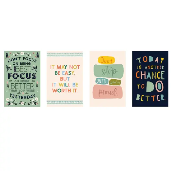 Motivational Posters Poster Set, Set of 16 {4}