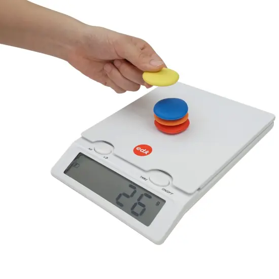 Digital Scale - Weigh in Pounds, Ounces, Grams, Kilograms - Max Weight of 6.5 lbs {3}