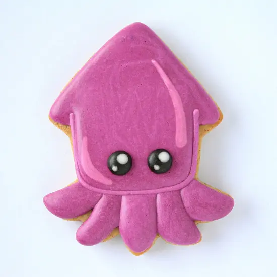 Ann Clark Cute Squid Cookie Cutter, 3.75" {3}