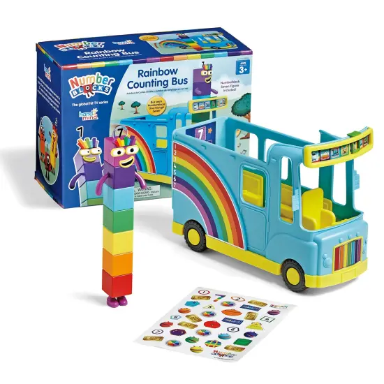 Numberblocks Rainbow Counting Bus {1}