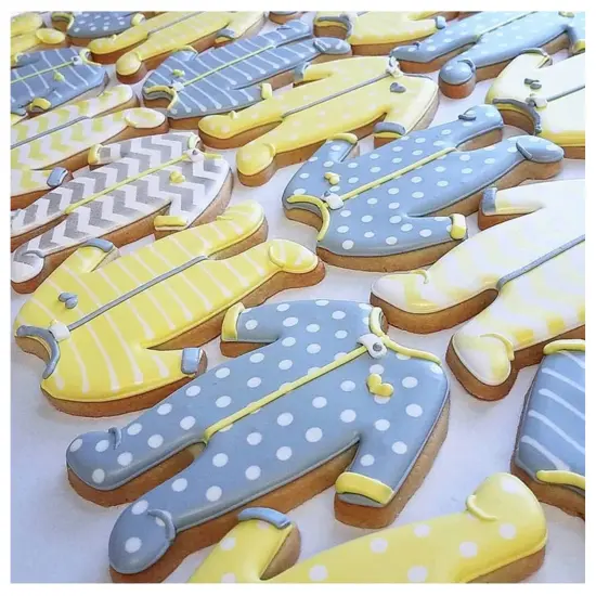 Ann Clark Baby Footie Pajamas PJs Cookie Cutter, 4.5" {4}