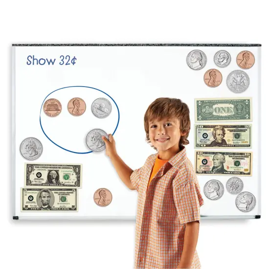 Double-Sided Magnetic Money Set {6}