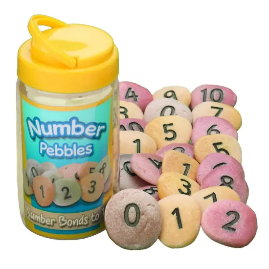 Number Pebbles, Set of 22 {1}