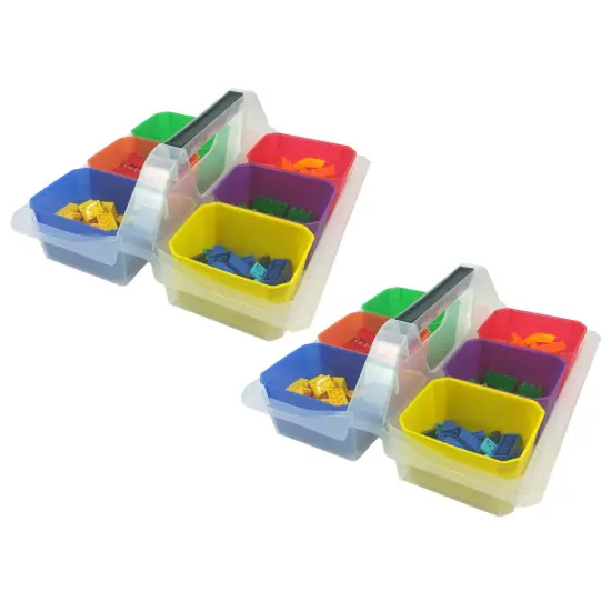 Small Caddy with 6 Cups, Pack of 2 {1}