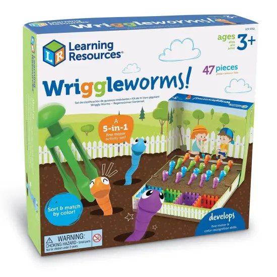 Wriggleworms! Fine Motor Activity Set {3}