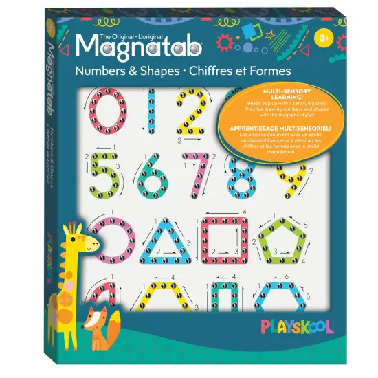 0-9 Numbers & Shapes Magnatab&reg; {3}