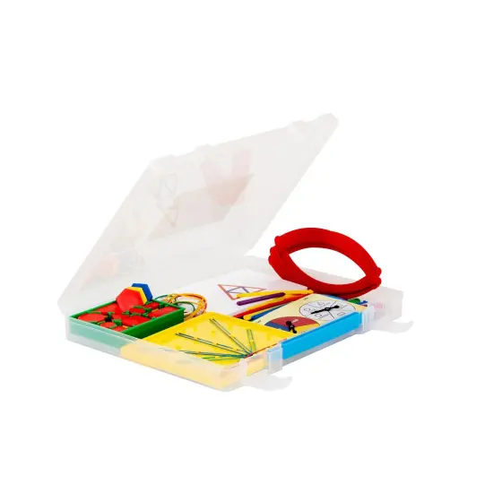 Early Math101 to go - Ages 5-6 - Geometry & Problem Solving - In Home Learning Kit for Kids - Homeschool Math Resources with 25+ Guided Activities {2}