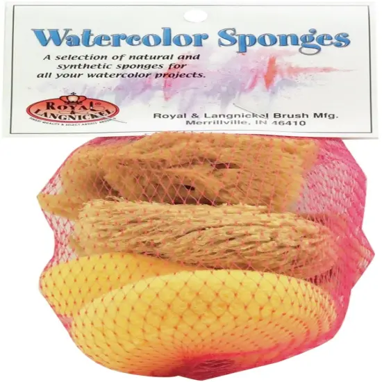 Royal & Langnickel(R) Watercolor Sponges 6/Pkg {1}
