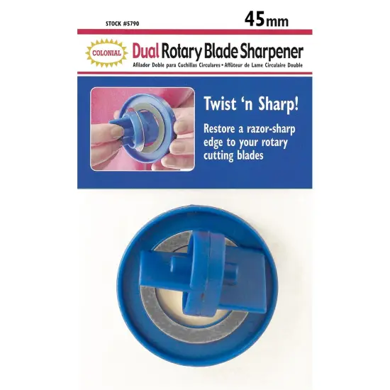 Colonial Needle Rotary Blade Sharpener-For 45mm Blades {1}