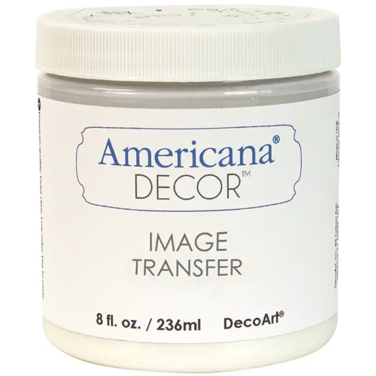 DecoArt Americana Decor Image Transfer Medium 8oz-Clear {1}
