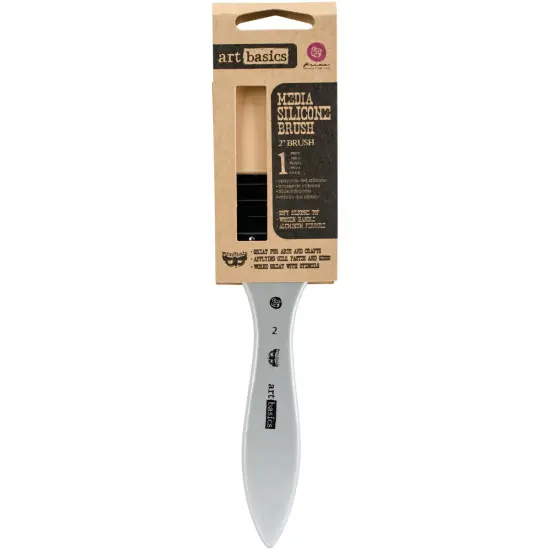 Finnabair Art Basics Mixed Media Silicone Brush-2" {1}