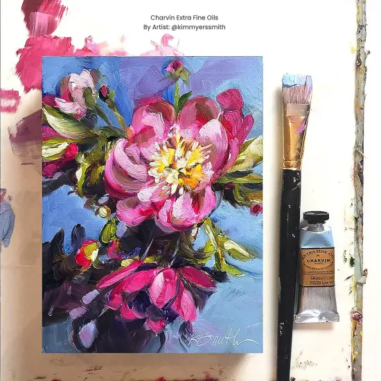 Charvin Extra Fine Professional Savannah Artist Oil Paint 150ml - Triple-Milled for Smoothness, Rich Creamy Texture, Poppy Oil-Based, Light-Fast, Handmade Oil Color Paints for Professionals {7}