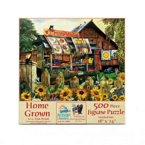 Sunsout Home Grown 500 pc Jigsaw Puzzle 28880 {4}