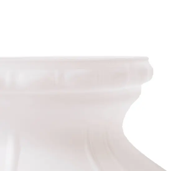 Aladdin 10" White Over Clear Glass Shade #N601 {4}