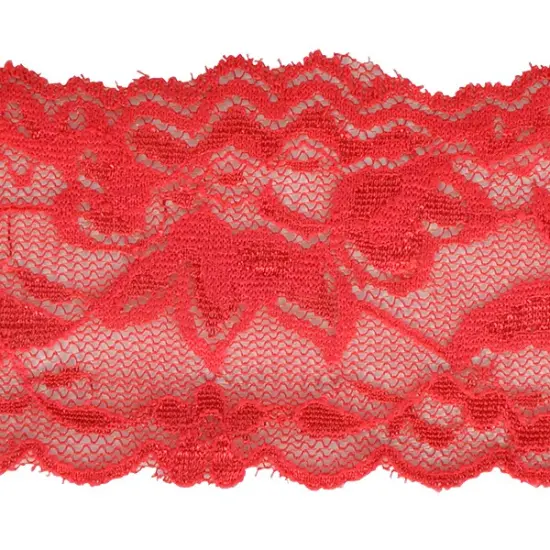 20 yards of Lace Trim | 20 yard cut Red {1}