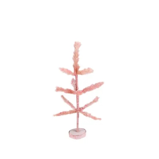Northlight 19" Pastel Pink Artificial Easter Tree - Unlit {1}