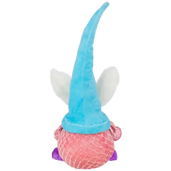 Northlight Girl Gnome Girl with Bunny Ears Easter Figure - 18.25" - Blue and Pink {6}