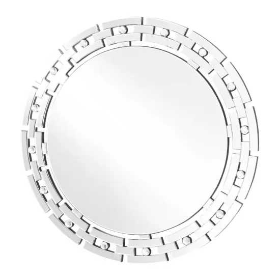 Maelys Modern Contemporary Mirror in Clear {4}