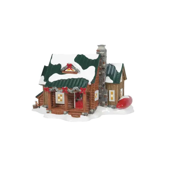 Department 56 Dept 56 Pine Ridge Cabin Christmas Figure Brown {1}