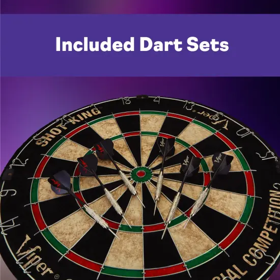 Viper Shot King Bristle Dartboard {6}