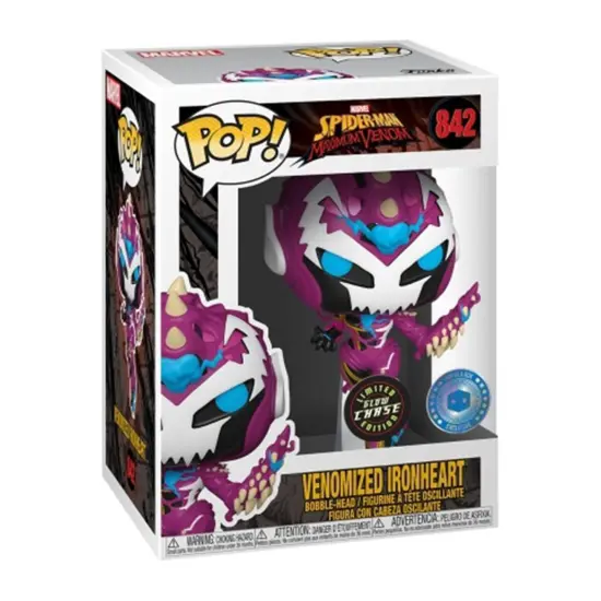 Marvel Funko POP | GITD Venomized Ironheart Chase {4}