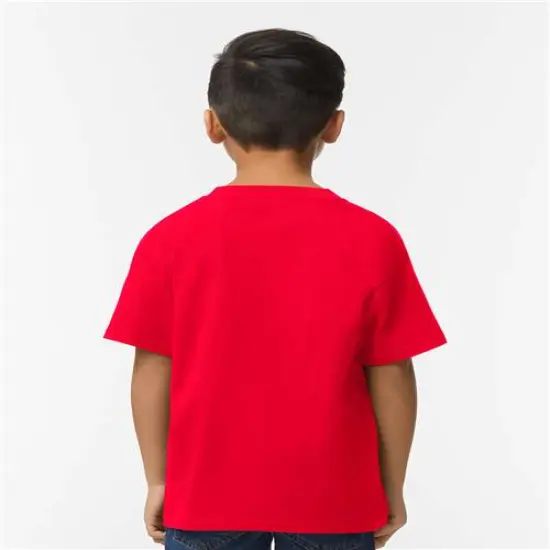 Gildan&reg; Softstyle Youth Midweight Crewneck Short Sleeve T-Shirt Navy {7}