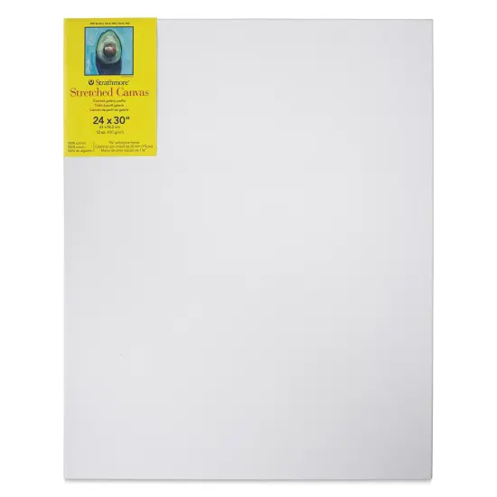 Strathmore 300 Series Stretched Cotton Canvas - 1-3/8" Profile, 24" x 30" {1}