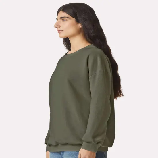 American Apparel&reg; ReFlex Fleece Crewneck Sweatshirt Lieutenan {6}