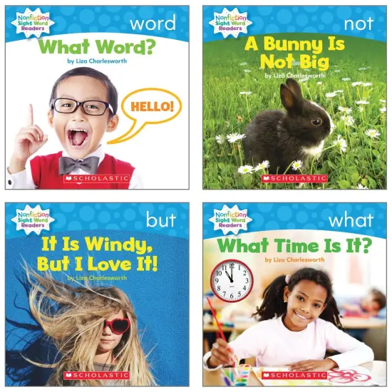 Nonfiction Sight Word Readers Set, Level B, Set of 25 Books {4}