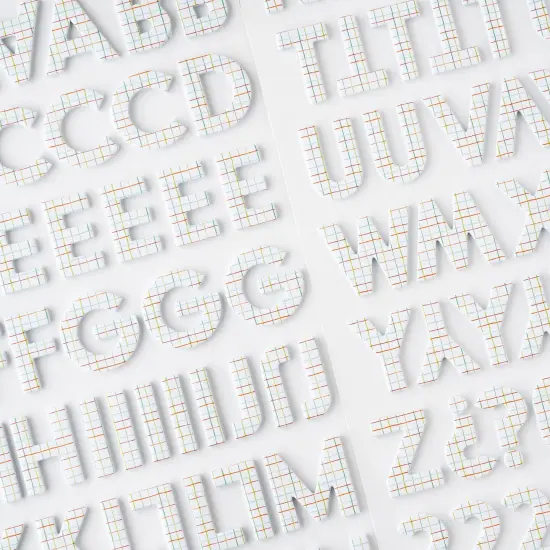 Pebbles Cool Boy Thickers Stickers 143/Pkg-Alpha {5}