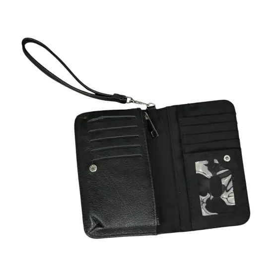 7 Inch Book Of Secrets Vinyl Detachable Strap Wrist Wallet ID Holder Organizer {4}