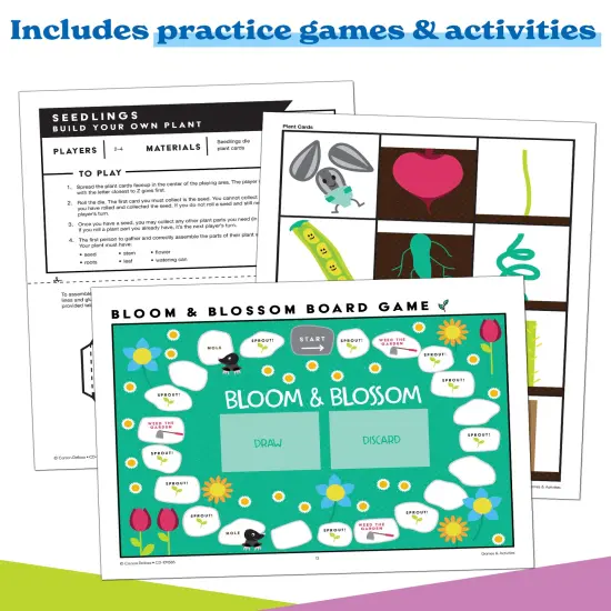 Carson Dellosa In A Flash Plants Science Instructional Resources&mdash;Flash Drive With Lessons, Labs, Observation Journal, Templates, Songs, Posters, STEM Challenge, Plant E-Books, Grades K-2 (191 pgs) {4}