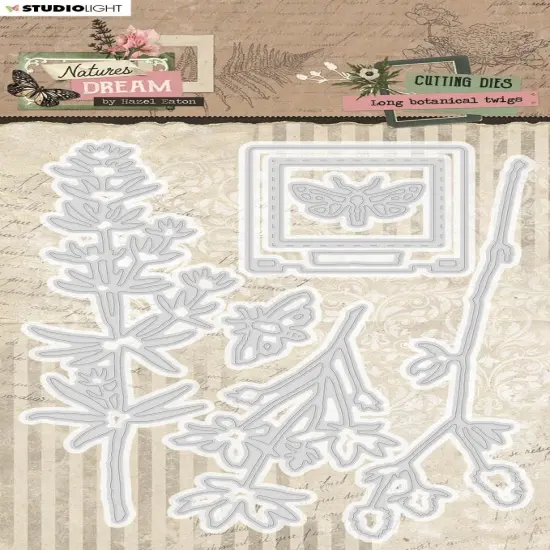 Studio Light HEN Natures Dream Cutting Die-Nr. 707, Long Botanical Twigs {1}
