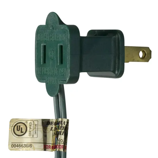 Northlight Mini Incandescent Christmas Lights - Green - 7' Green Wire - 35ct {4}