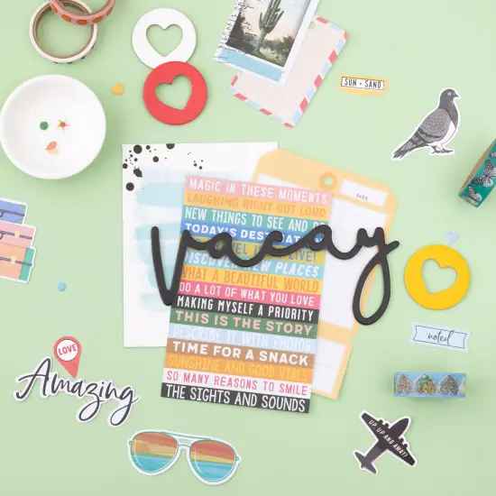 Vicki Boutin Where To Next Washi Tape-8/Pkg {5}